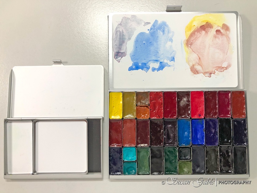 Art Talk: Palette Setup and Paint Storage