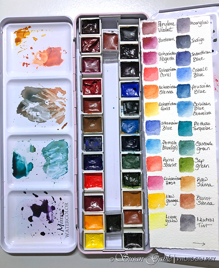 MEEDEN Empty Tin Watercolor Palette - MEEDEN Art